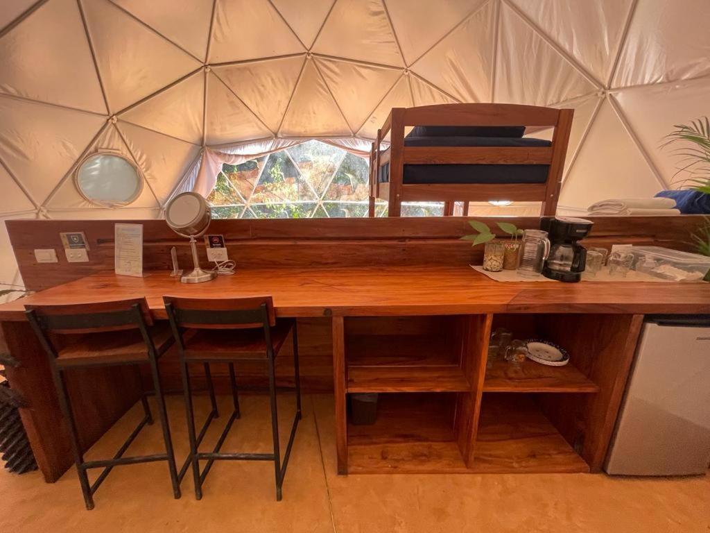 Apartmán Ku Kuk Glamping Chemuyil Exteriér fotografie